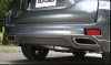 Elford GX570 Carbon Fiber Bumper Inserts for Rear Bumper Spoiler