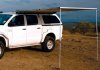 Rooftop Rollup Awning for Expedition Use by TJM