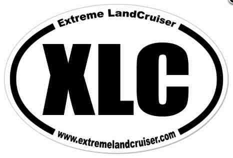 Extreme Landcruiser Team XLC Badge